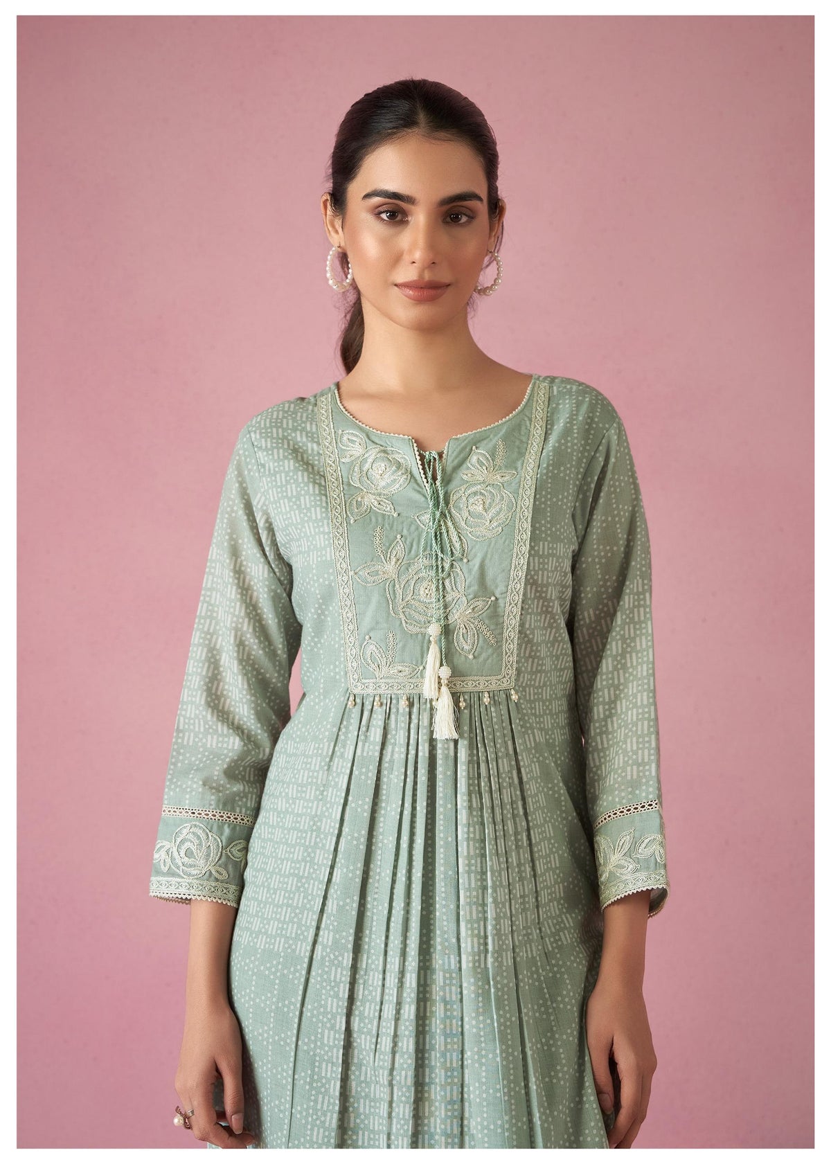 Nadira Laurel Embroidered Lawn Suit Set