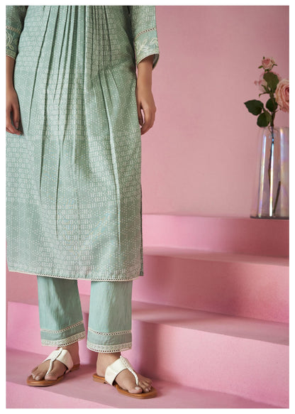 Nadira Laurel Embroidered Lawn Suit Set