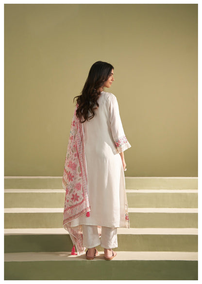 Nadira Misri Embroidered Lawn Suit Set