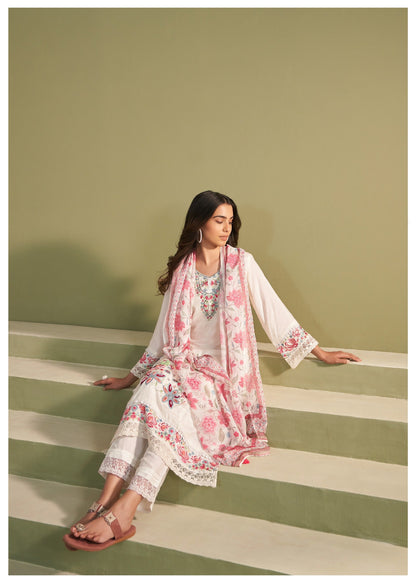 Nadira Misri Embroidered Lawn Suit Set