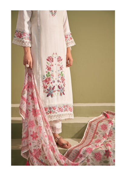 Nadira Misri Embroidered Lawn Suit Set