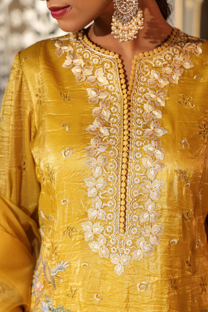 Tridhara Amber Full Heavy Work Lawn Premium Work Suit