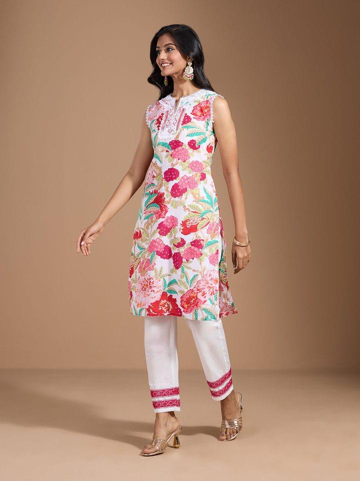 Tashvika Vibrant Cotton Co-ord Set