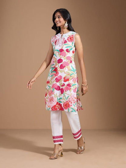 Tashvika Vibrant Cotton Co-ord Set