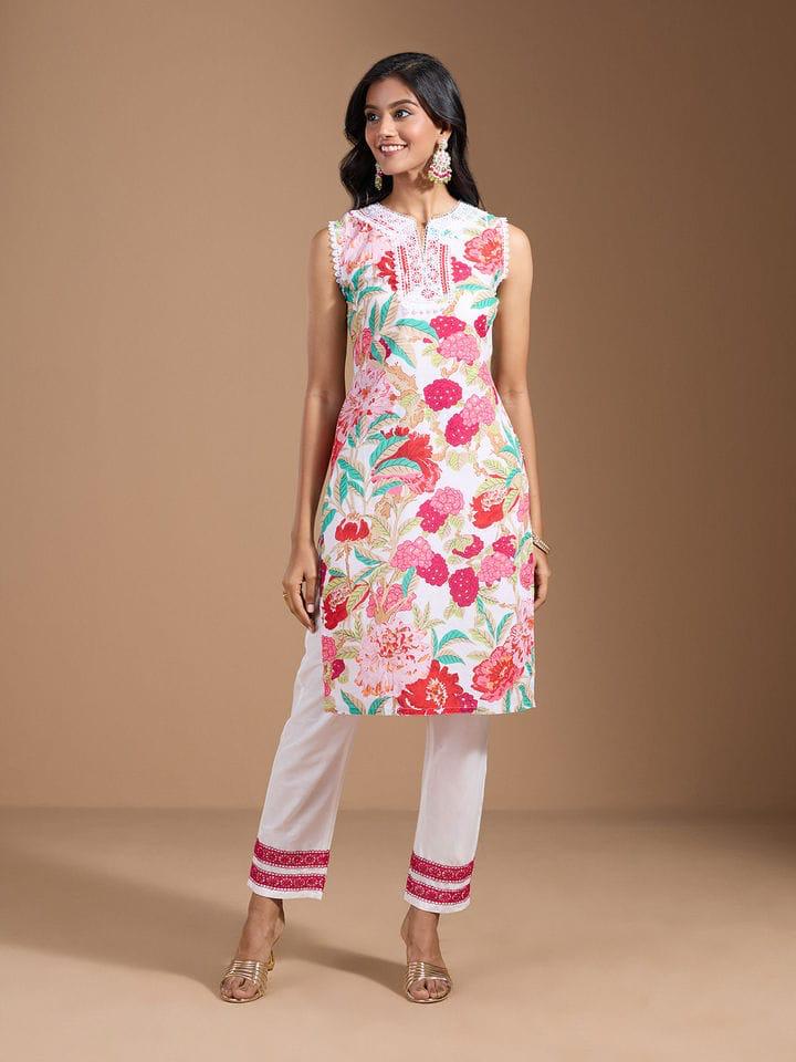 Tashvika Vibrant Cotton Co-ord Set