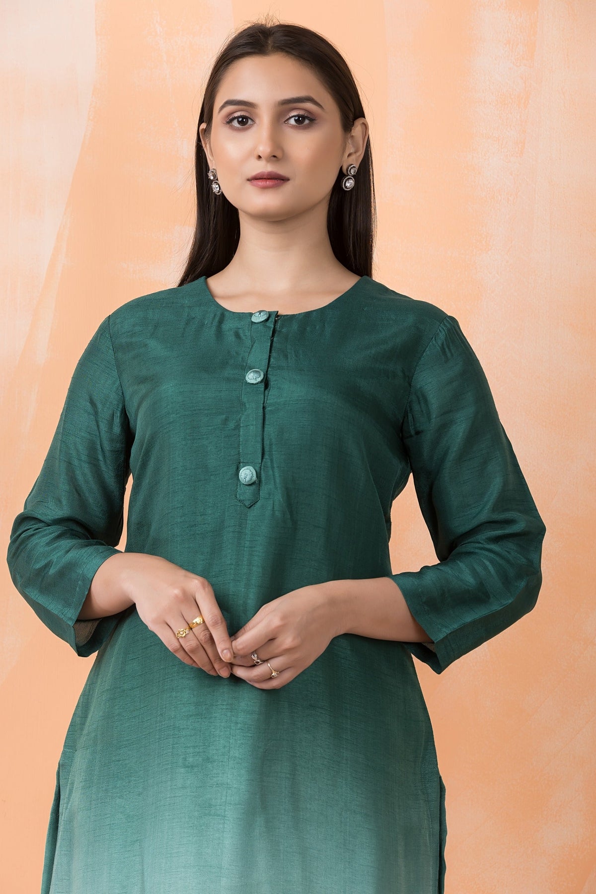 Sabhya Pine Embrodiered Co-ord Set