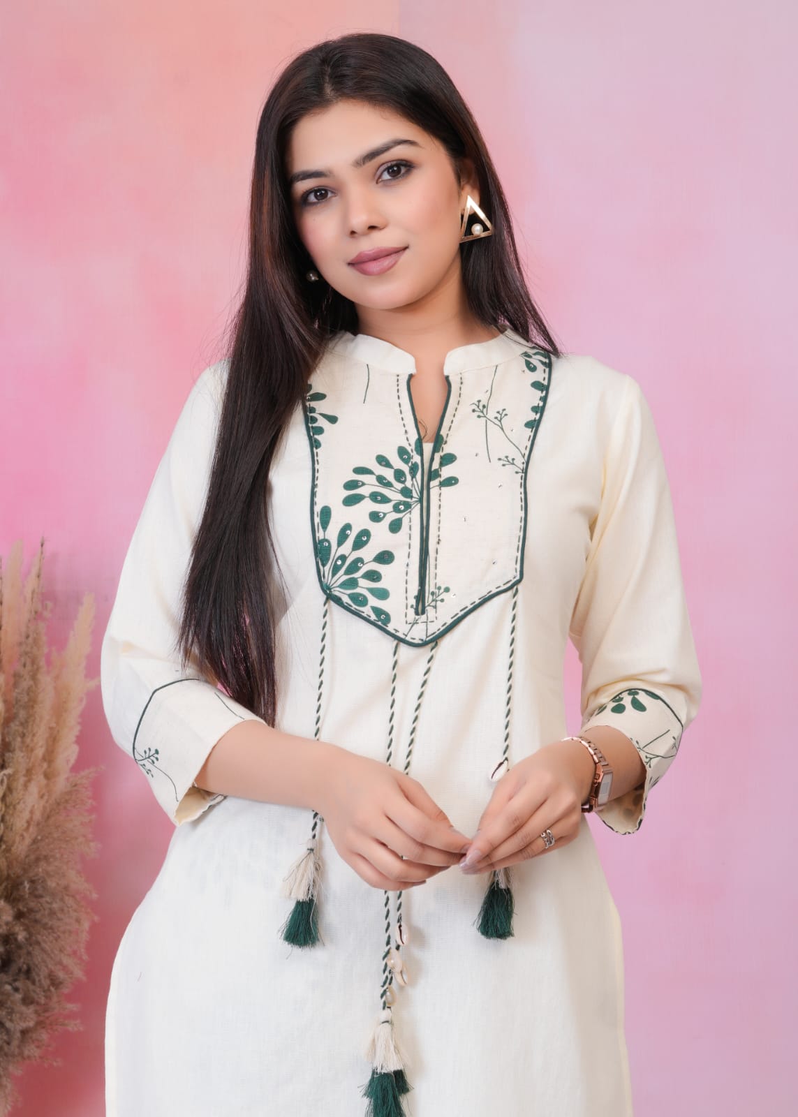 Hardik Fern Cotton Co-ord Set