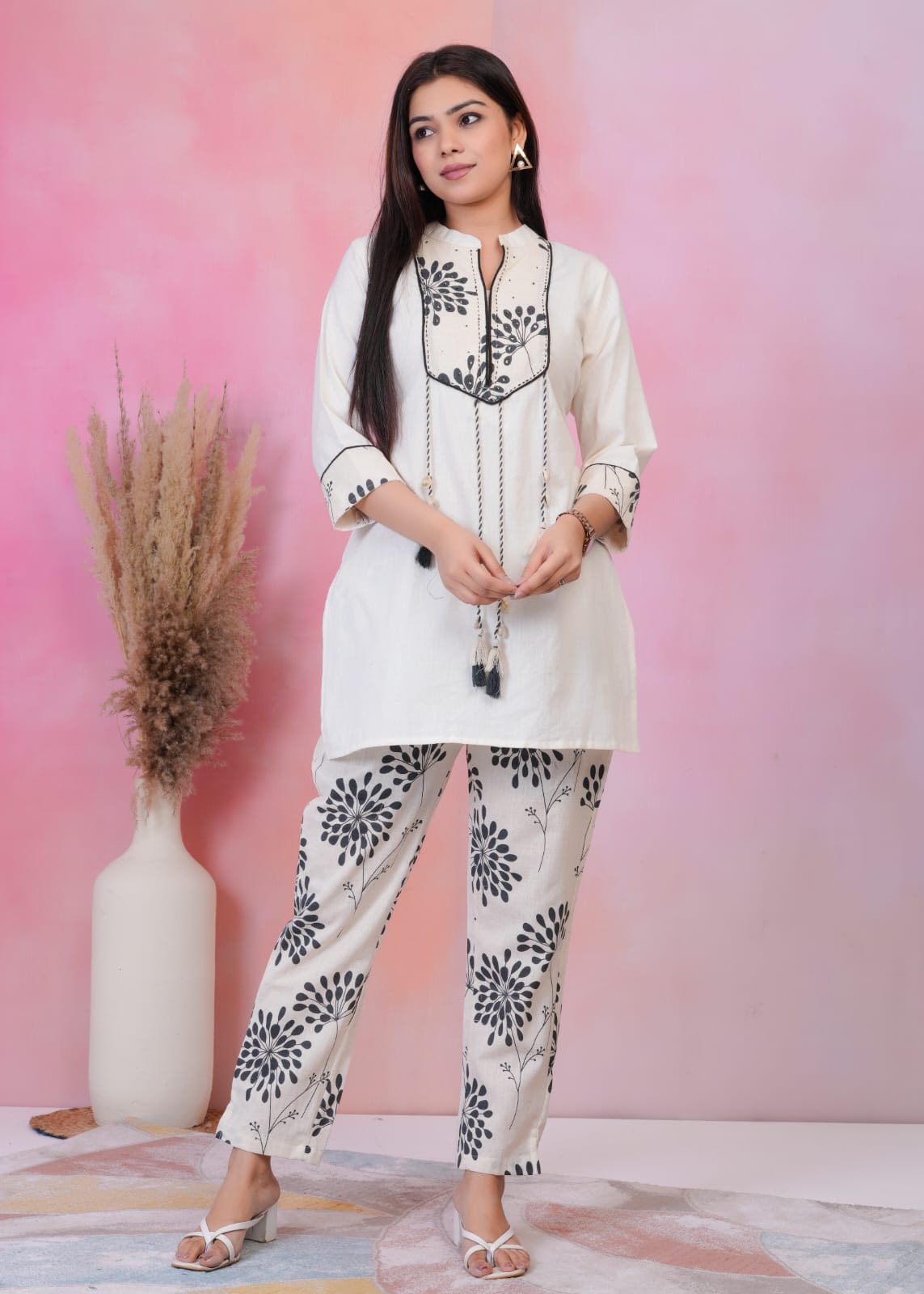 Hardik Jade Cotton Co-ord Set