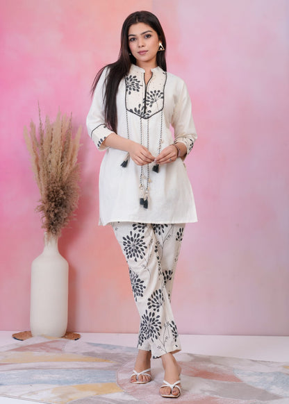 Hardik Jade Cotton Co-ord Set