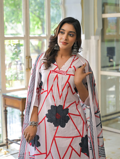 Yutika Indi Cotton Suit set
