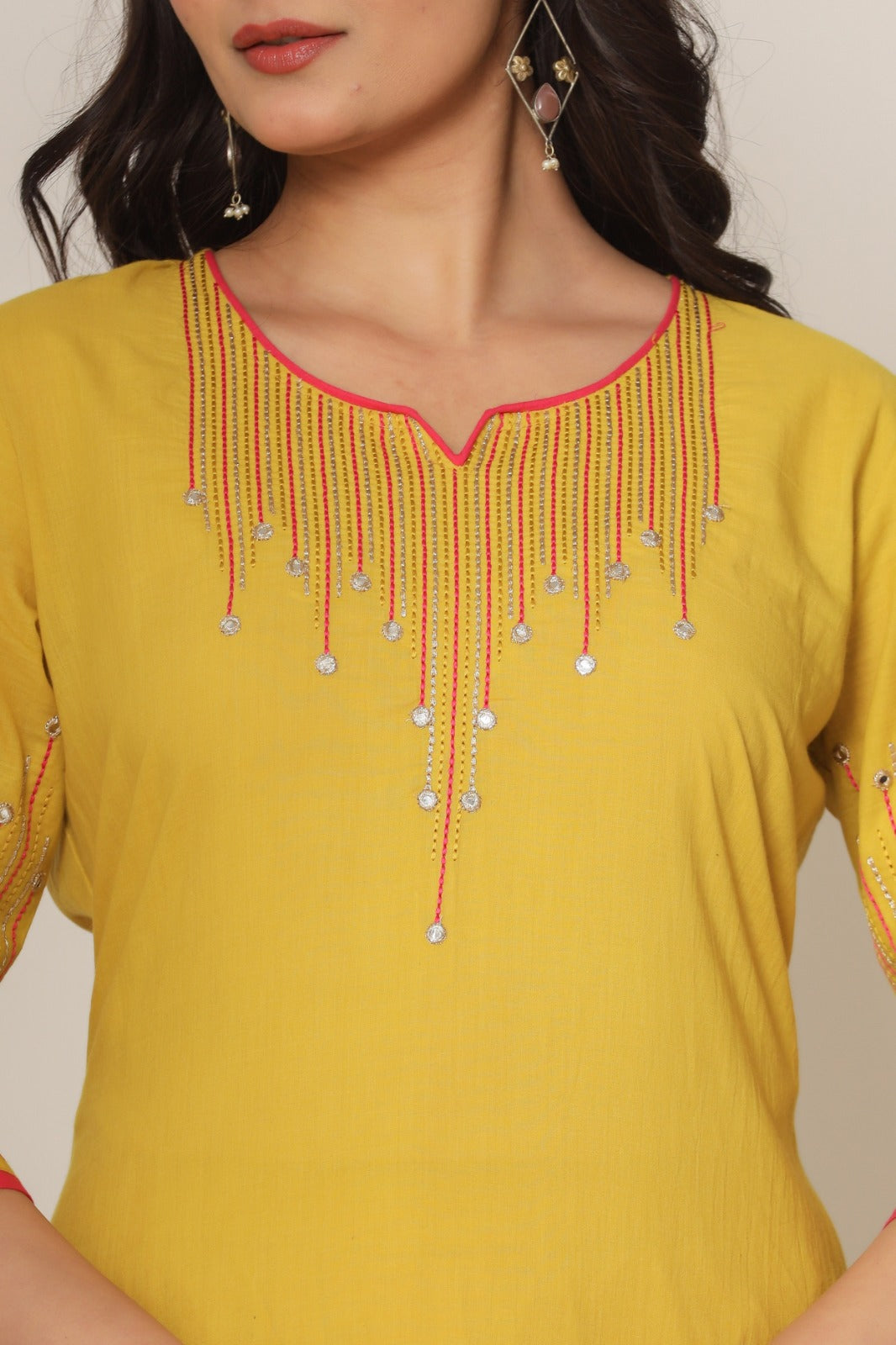 Mika sunshine kurta pant set