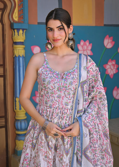 Tridhara dreamy cotton suit set