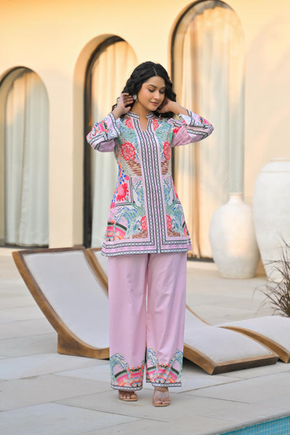 Vastramaya candy cotton co-ord set