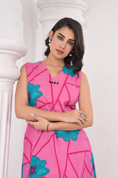 Colba Candy Cotton Co-ord Set