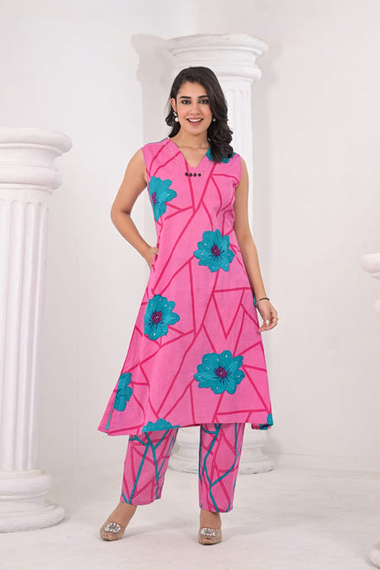 Colba Candy Cotton Co-ord Set