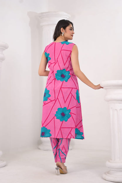 Colba Candy Cotton Co-ord Set