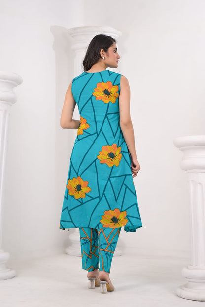 Colba Iris Cotton Co-ord Set
