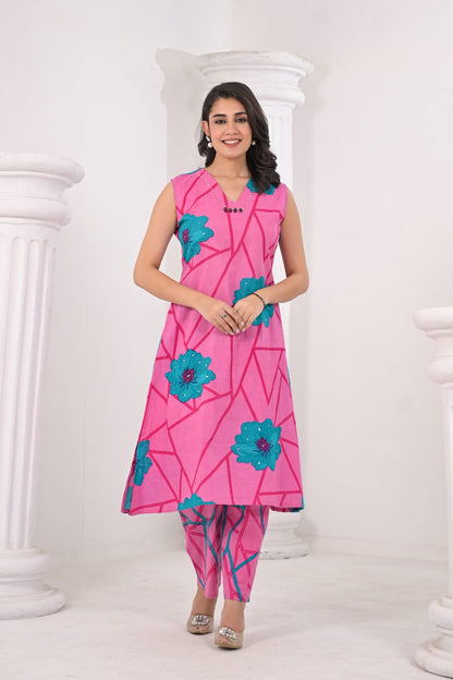 Colba Candy Cotton Co-ord Set