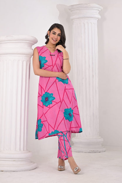Colba Candy Cotton Co-ord Set