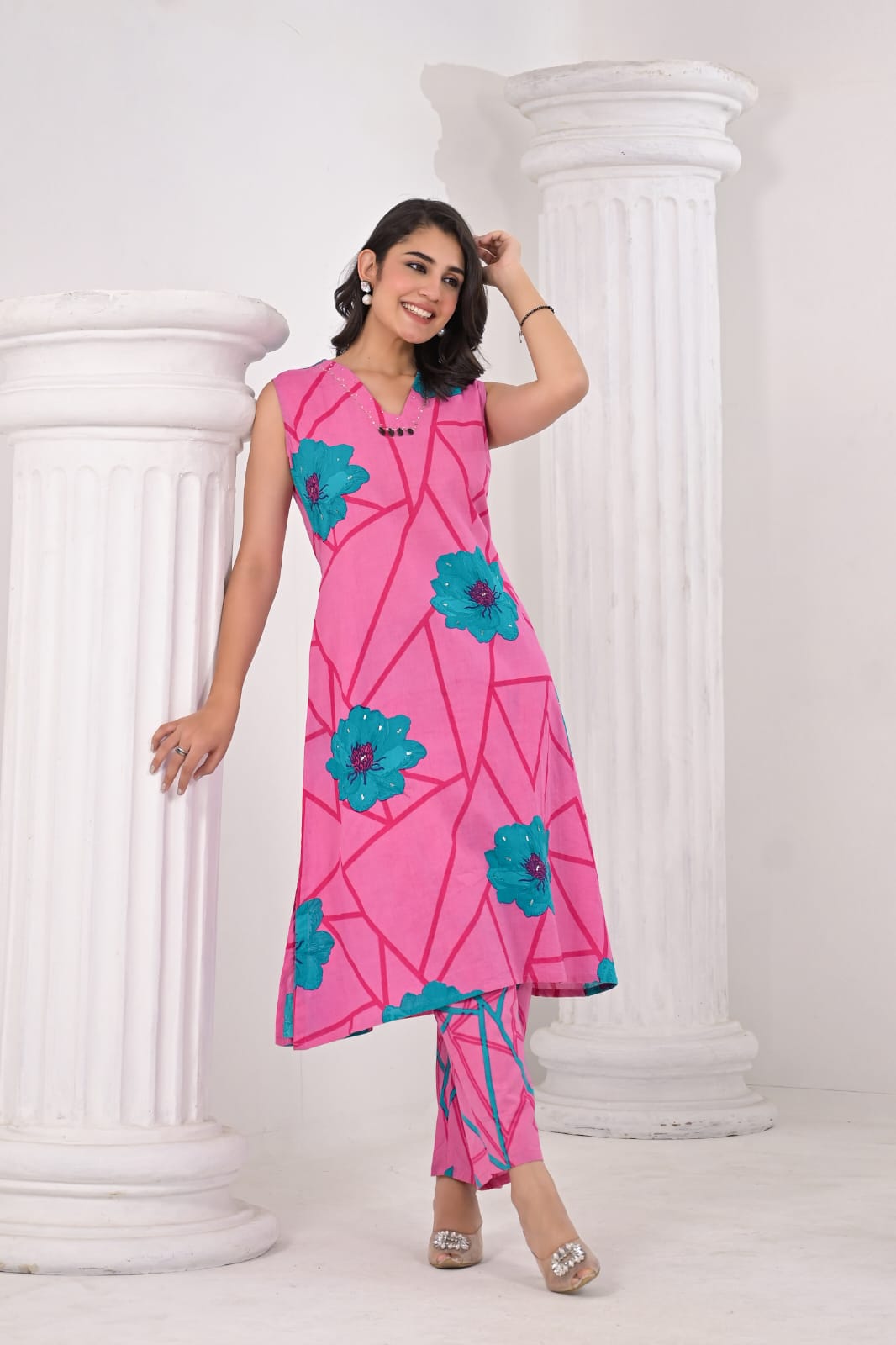 Colba Candy Cotton Co-ord Set