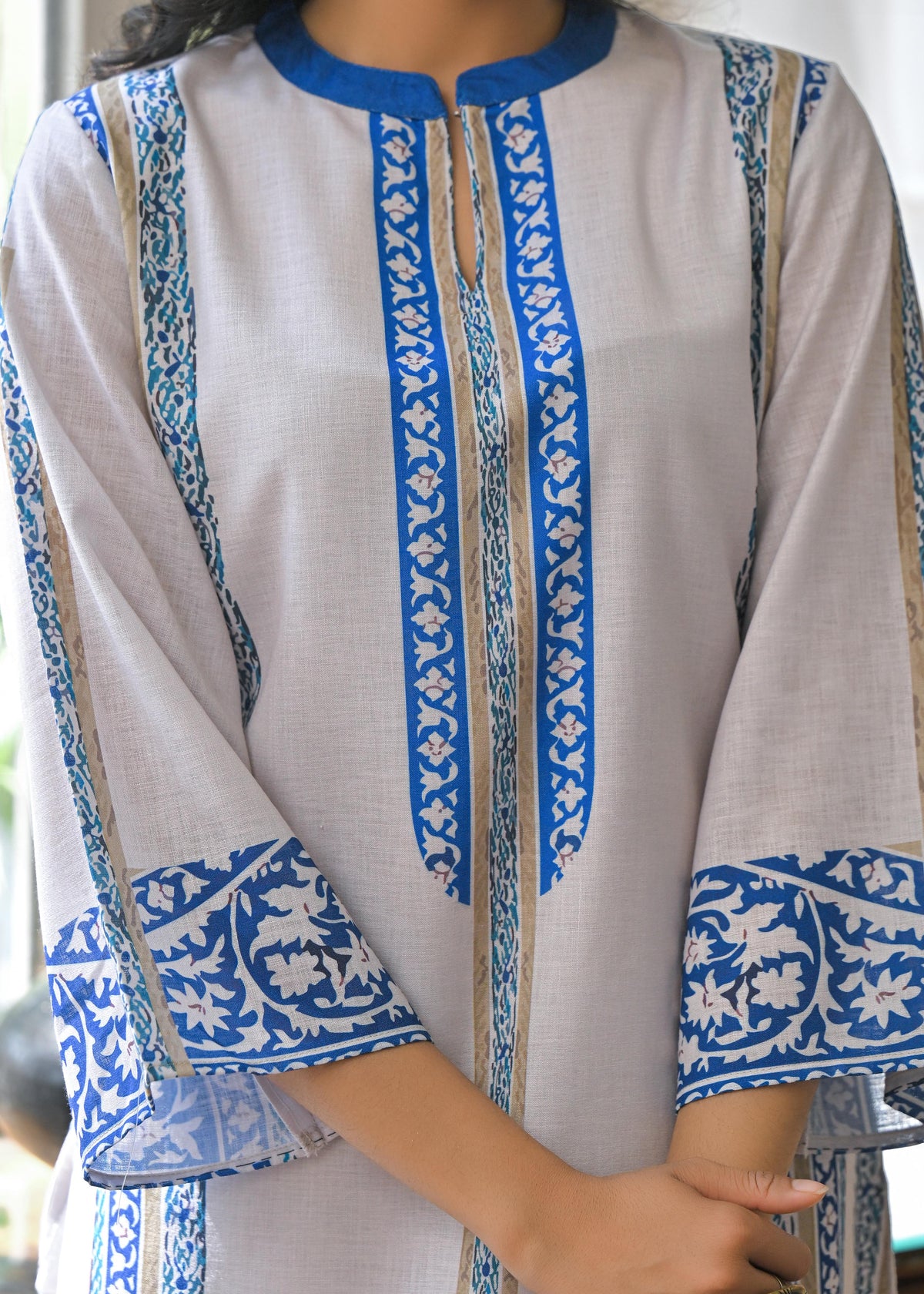 Vastramaya Cloud Printed Cotton co-ord set