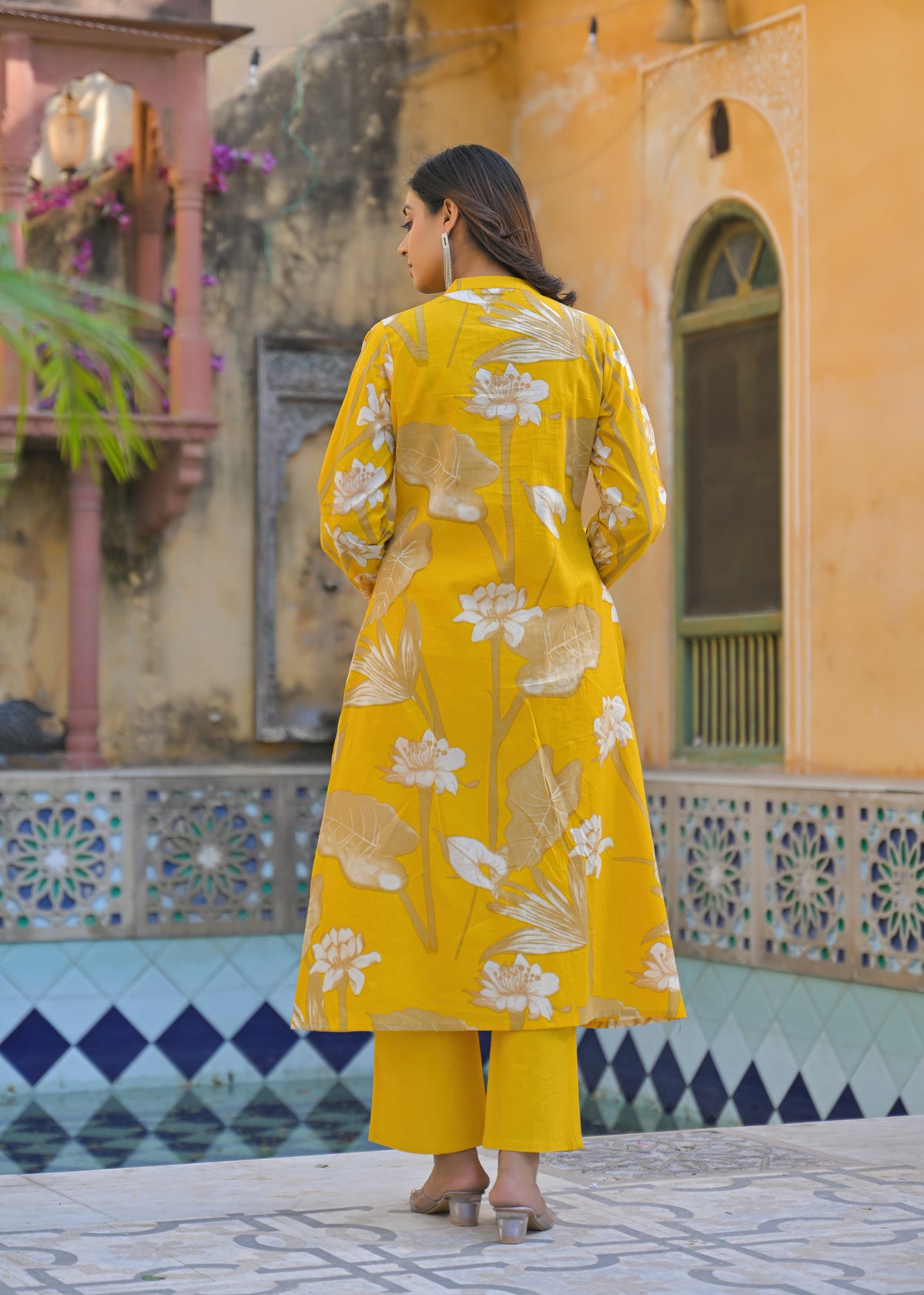 Yutika Amber Cotton Kurta Pant Set