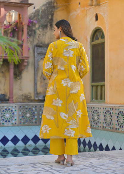 Yutika Amber Cotton Kurta Pant Set
