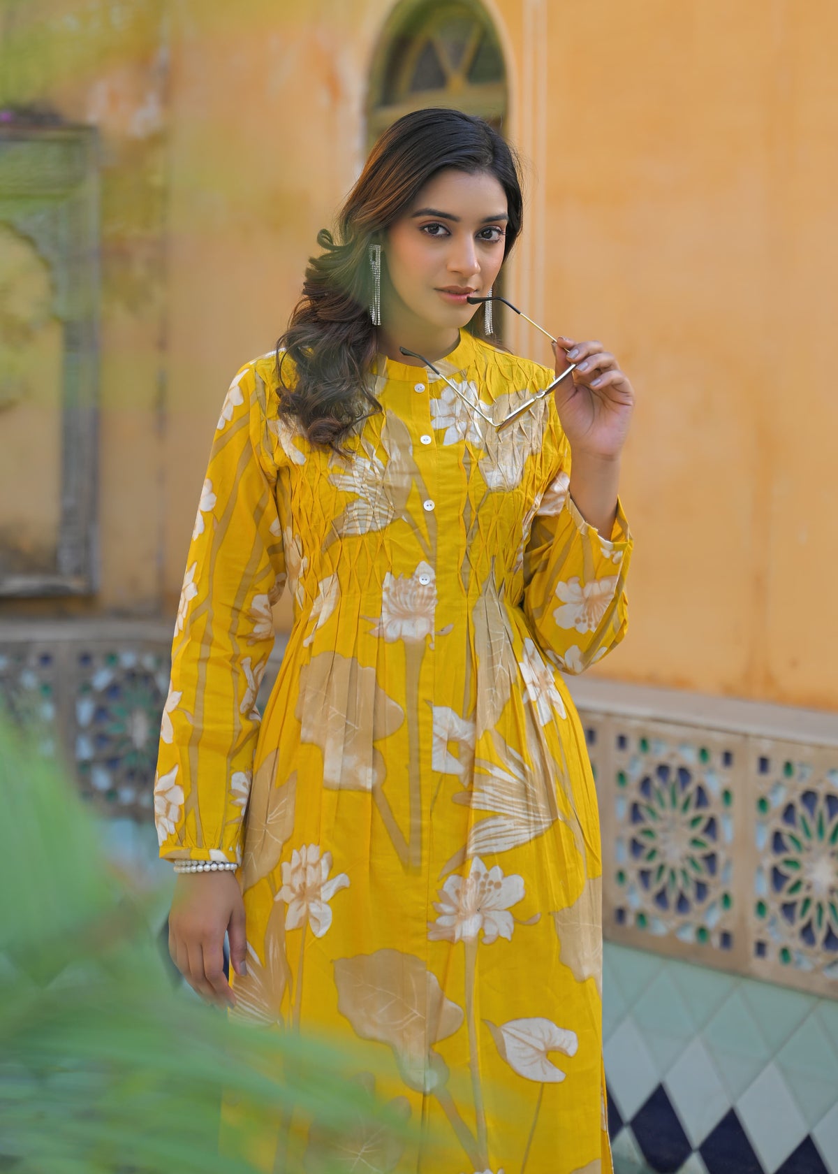 Yutika Amber Cotton Kurta Pant Set