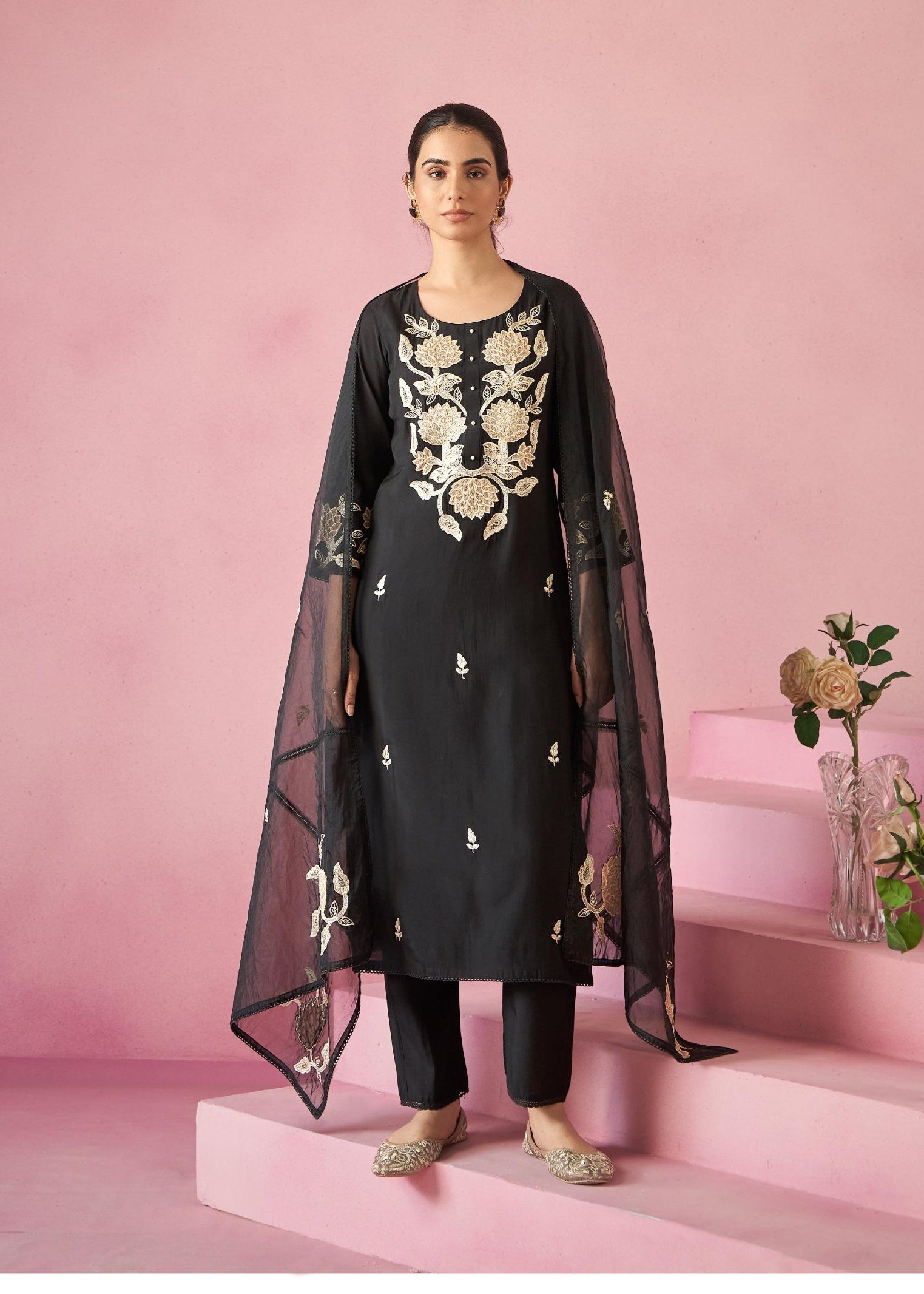 Nadira jade Embroidery Lawn Suit set