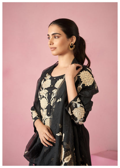Nadira jade Embroidery Lawn Suit set