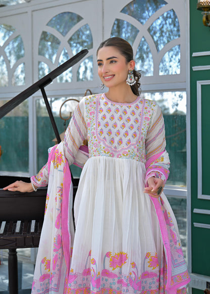 Lakshita Punch Printed Cotton Suit Set