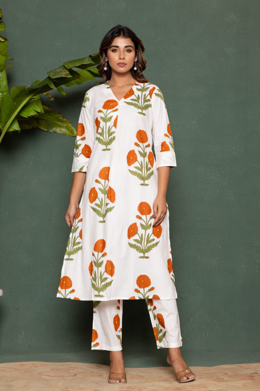 Mika Pearl Cotton Printed Co-ord Set