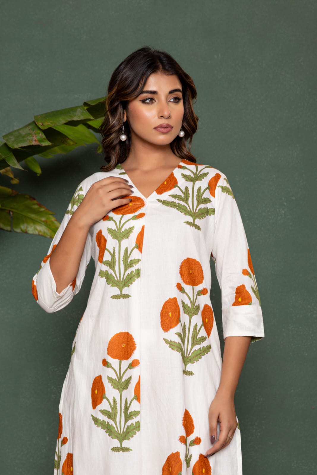 Mika Pearl Cotton Printed Co-ord Set