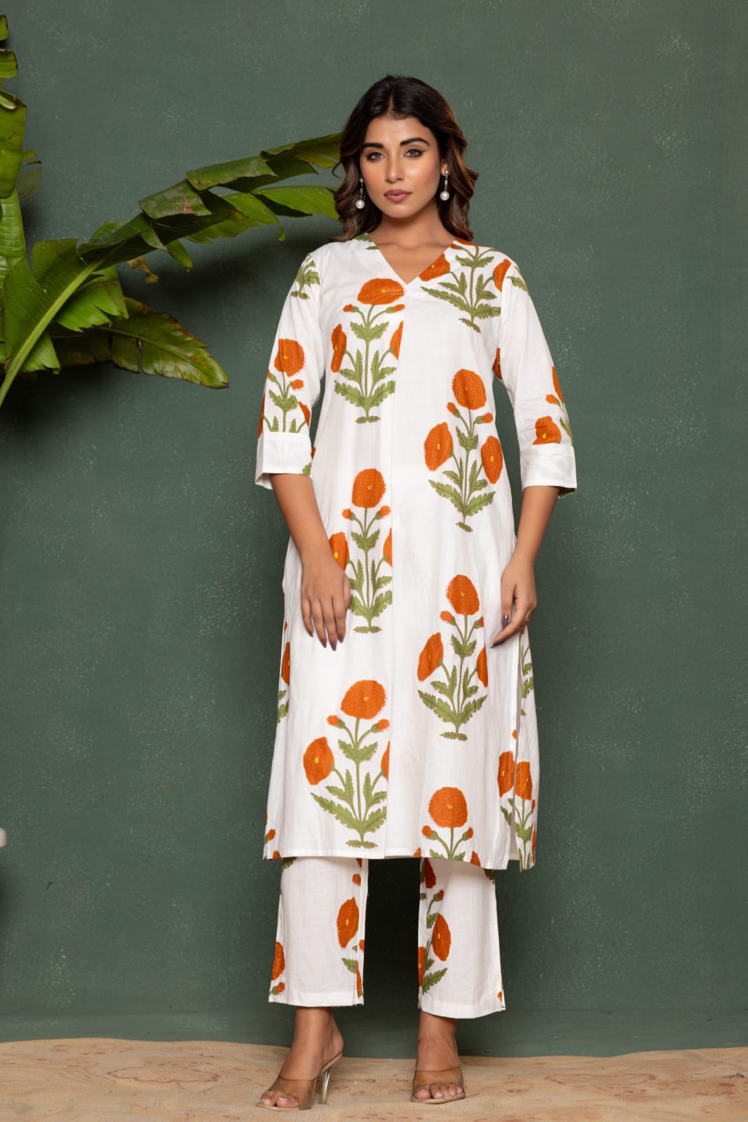 Mika Pearl Cotton Printed Co-ord Set