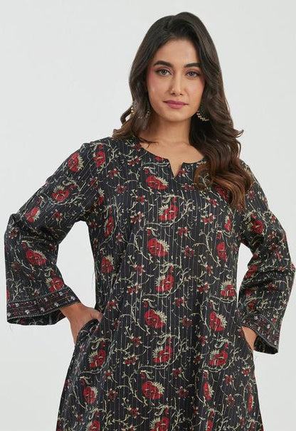 Samragi jade Printed Cotton Co-ord Set