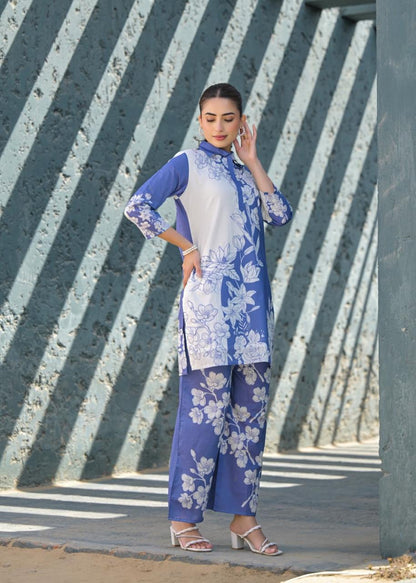 Vastramaya Indi Cotton Co-ord Set