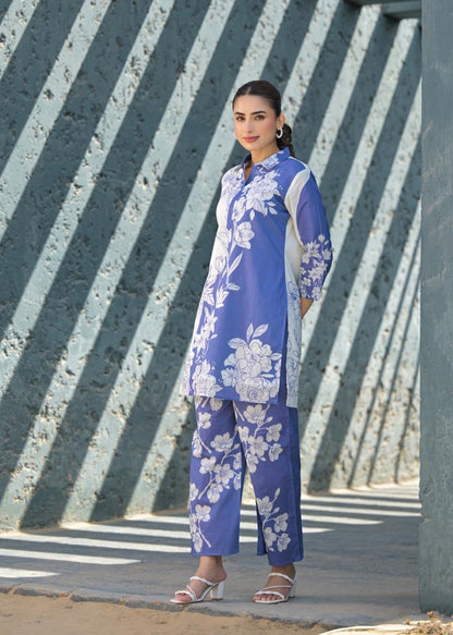 Vastramaya Indi Cotton Co-ord Set