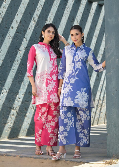Vastramaya Indi Cotton Co-ord Set