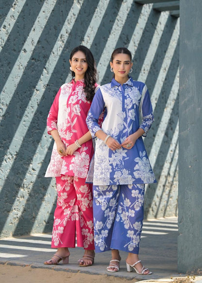 Vastramaya Indi Cotton Co-ord Set