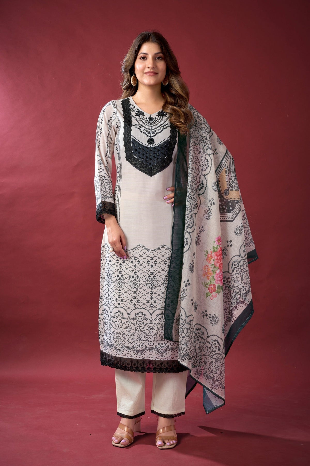Niladri Mono Lawn Suit Set
