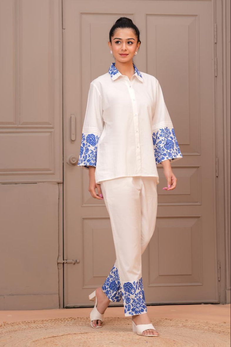 Jayti misri cotton co-ord set