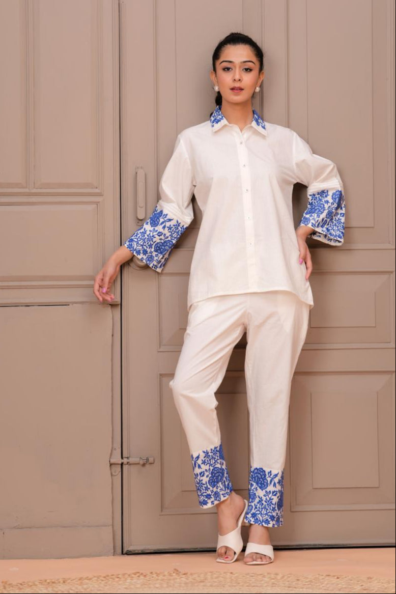 Jayti misri cotton co-ord set