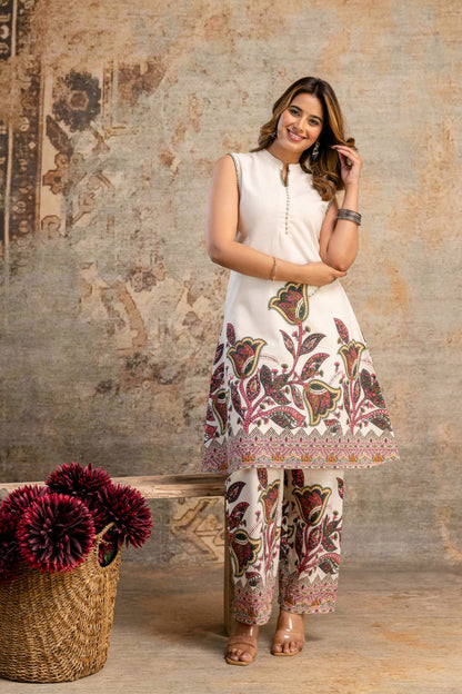 Hardik honey Cotton Co-ord Set