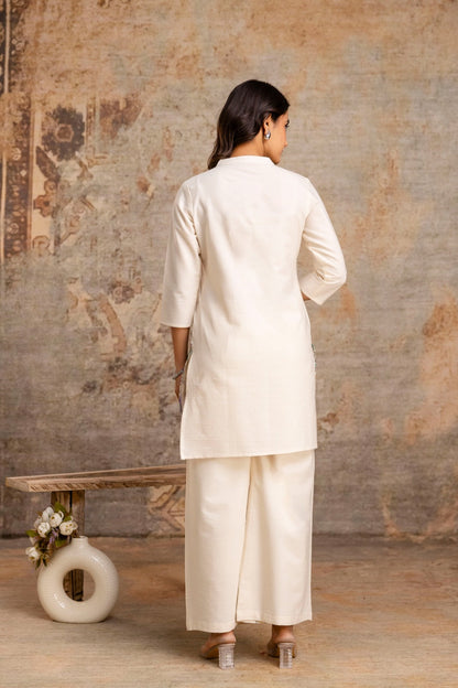 Hardik Emerald Cotton Co-ord Set