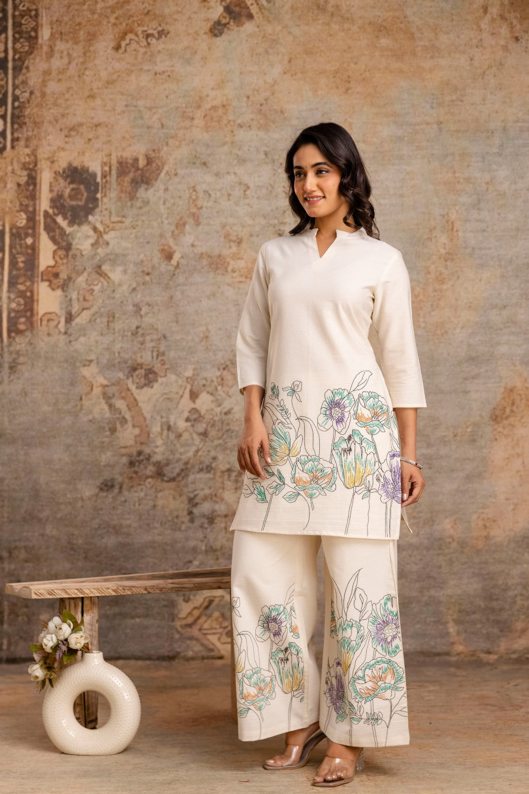 Hardik Emerald Cotton Co-ord Set