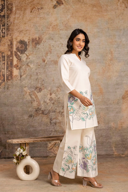 Hardik Emerald Cotton Co-ord Set