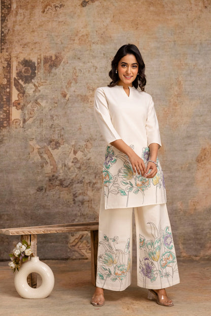 Hardik Emerald Cotton Co-ord Set