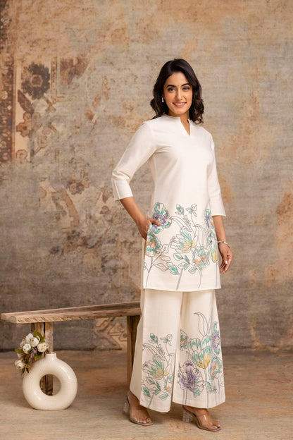 Hardik Emerald Cotton Co-ord Set