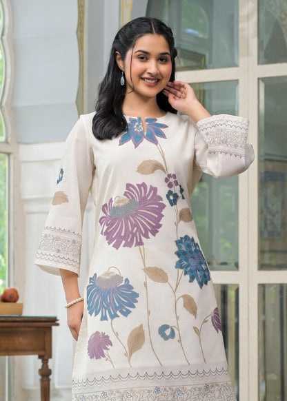 Vastramaya imperial floral cotton co-ord set
