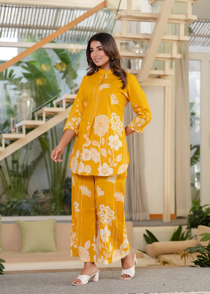 Jayti Dandelion Muslin Printed Co-ord Set